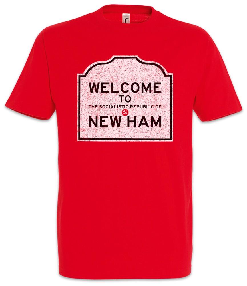Welcome To The Socialistic Republic Of New Ham T-Shirt The Road Sign Society S
Welcome To The Socialistic Republic Of New Ham T-Shirt The Road Sign Society S