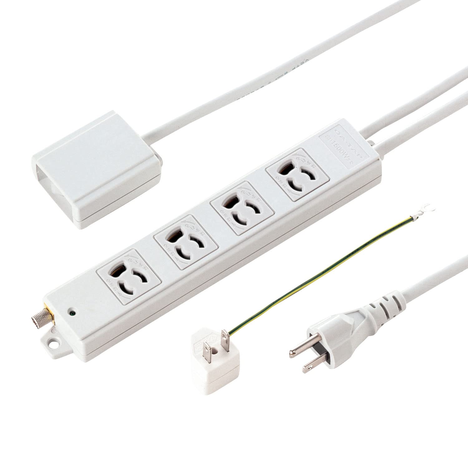 Sanwa Supply TAP-5433MGN2-3, Gray, 3-pin, 4-outlet, 3m, with Hand Switch
Sanwa Supply TAP-5433MGN2-3, Gray, 3-pin, 4-outlet, 3m, with Hand Switch