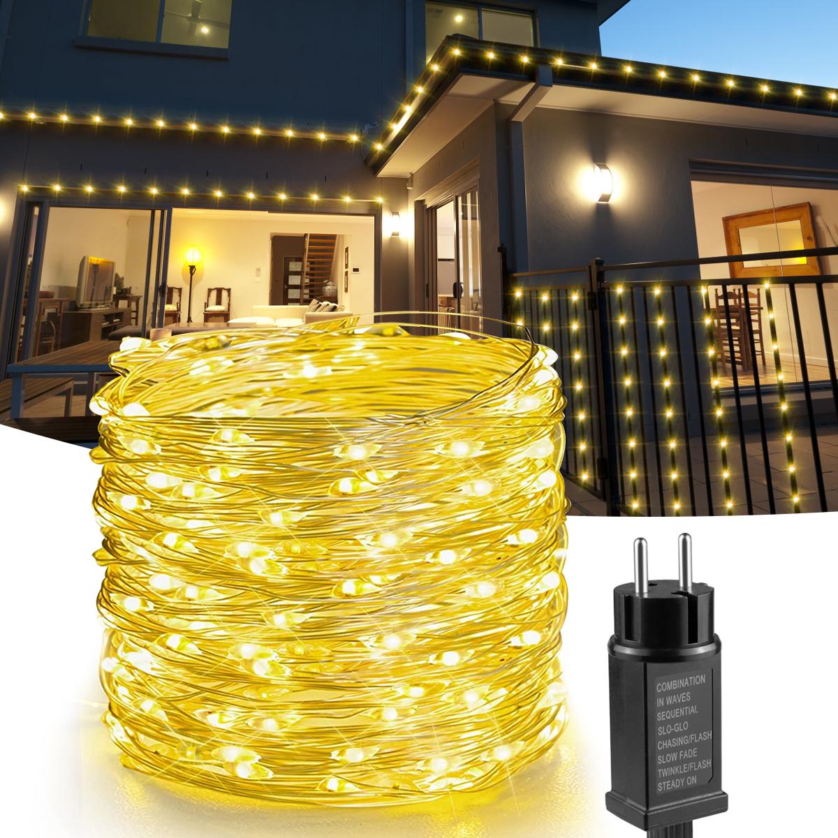 50M 100M Led Fairy Lights Decorative String Holiday Outdoor Lamp Garland For Christmas Tree Wedding Party Decoration 110V 220V 10M-100LEDs&US Plug теплый белый
50M 100M Led Fairy Lights Decorative String Holiday Outdoor Lamp Garland For Christmas Tree Wedding Party Decoration 110V 220V 10M-100LEDs&US Plug теплый белый