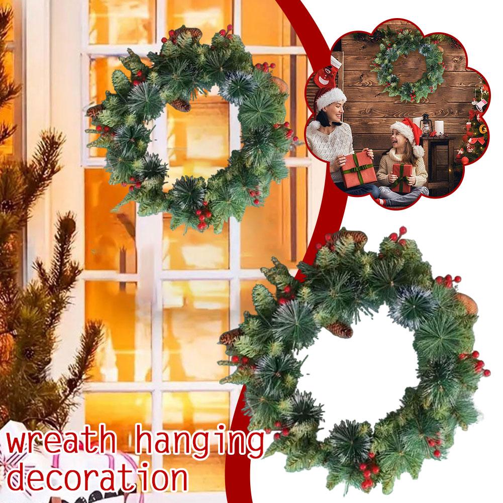 30cm Christmas Wreath Artificial Plant Rattan Garland Hanging Year For 2025 Decor Home Rattan O P1Y9 30cm-1pcs
30cm Christmas Wreath Artificial Plant Rattan Garland Hanging Year For 2025 Decor Home Rattan O P1Y9 30cm-1pcs
