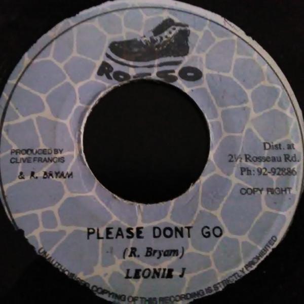 7inch Record LEONIE J Please Dont Go NONE Rosso Jamaica Reggae Ska Dub Used
7inch Record LEONIE J Please Dont Go NONE Rosso Jamaica Reggae Ska Dub Used