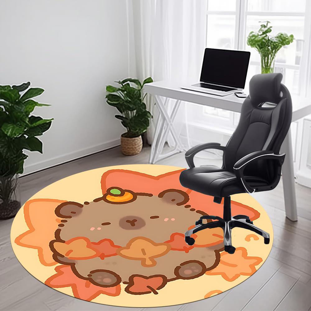 1PC capibala Autumn Leaf Office Round Area Rug, Indoor Mat Suitable ForOffice, Under Office Chairs Bedroom Living Room Home Decor, Room Deco f020 80cm by 80cm
1PC capibala Autumn Leaf Office Round Area Rug, Indoor Mat Suitable ForOffice, Under Office Chairs Bedroom Living Room Home Decor, Room Deco f020 80cm by 80cm