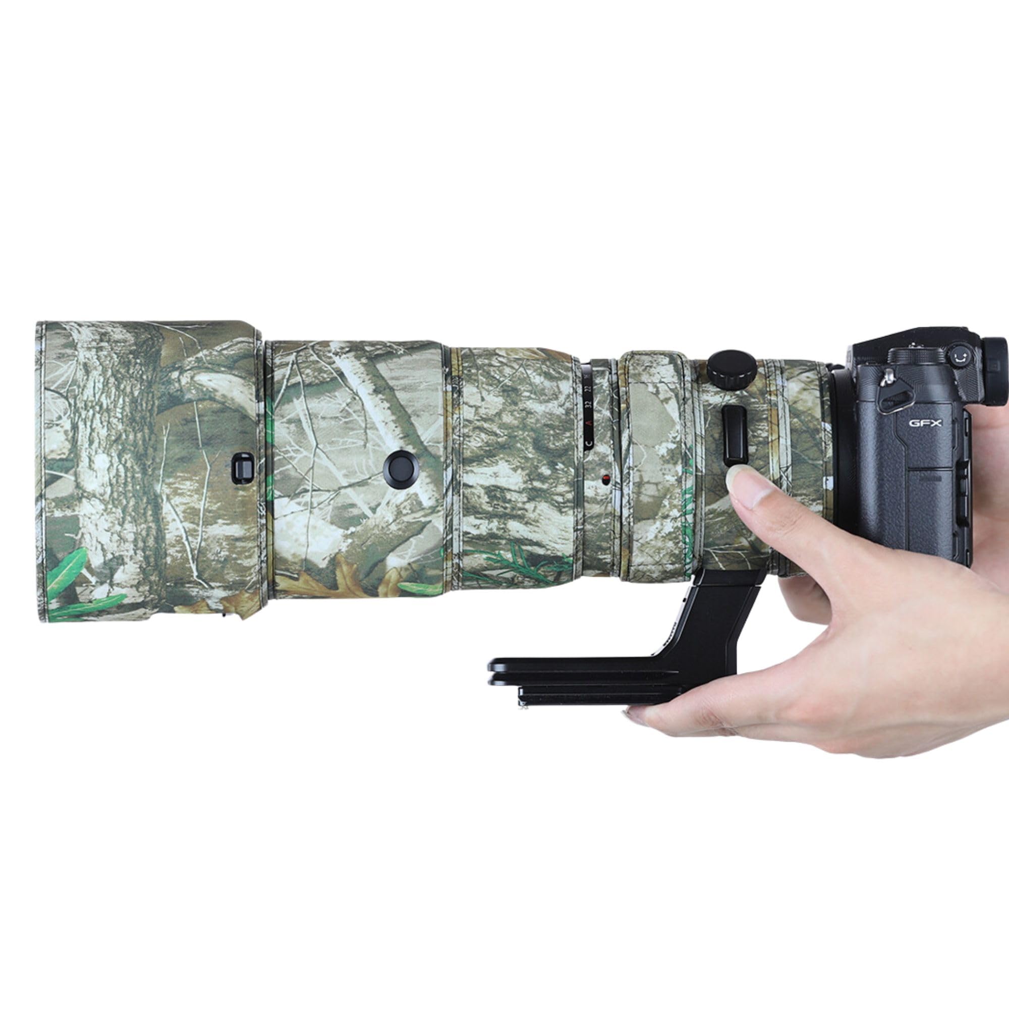 CHASING BIRDS Waterproof Material Lens Protective Cover Suitable for Fujifilm GF 500mm F5.6 R LM OIS WR Telephoto Lens Coat Lens Camouflage
CHASING BIRDS Waterproof Material Lens Protective Cover Suitable for Fujifilm GF 500mm F5.6 R LM OIS WR Telephoto Lens Coat Lens Camouflage