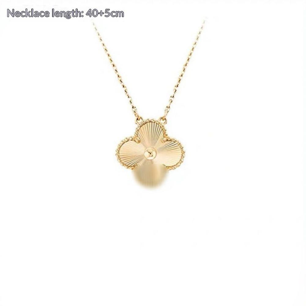 Four-leaf Clover Necklace for Women Natural White Mother-of-pearl Carnelian Sweater Chain
Four-leaf Clover Necklace for Women Natural White Mother-of-pearl Carnelian Sweater Chain