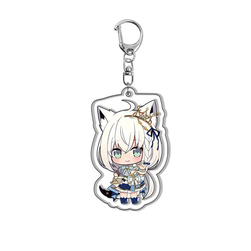 Kawaii Virtual YouTuber VTuber Acrylic Keychain Cartoon Cute Anime Hololive Production Bag Charm Creative Jewelry Accessories about 5cm
Kawaii Virtual YouTuber VTuber Acrylic Keychain Cartoon Cute Anime Hololive Production Bag Charm Creative Jewelry Accessories about 5cm