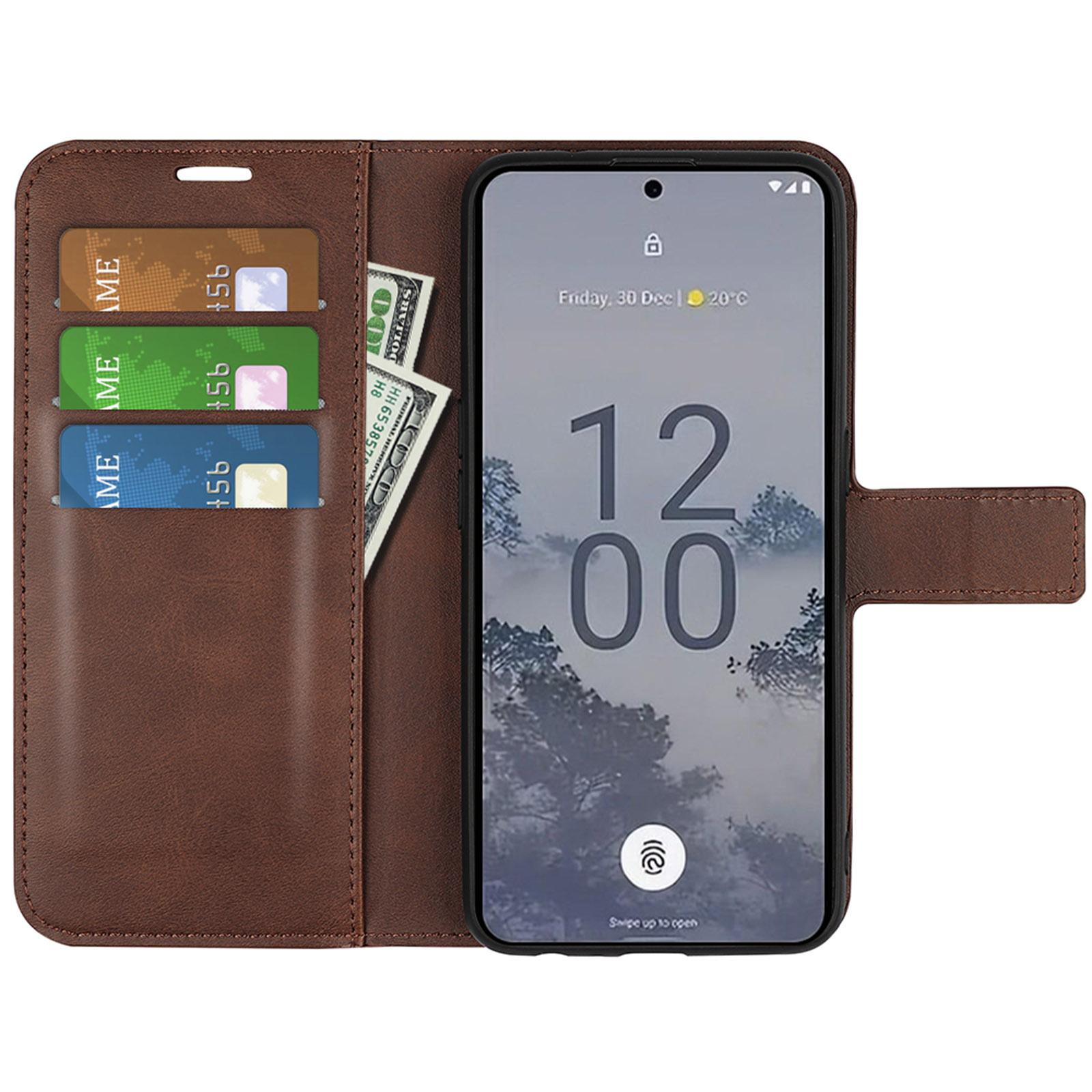 For Nokia X30 5G Anti-fall Mobile Phone Case Stand Wallet Calf Texture PU Leather Flip Phone Cover Brown
For Nokia X30 5G Anti-fall Mobile Phone Case Stand Wallet Calf Texture PU Leather Flip Phone Cover Brown