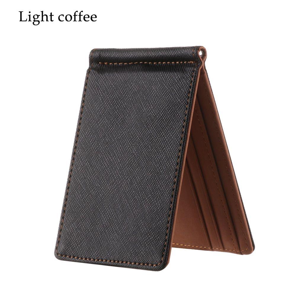 PU Leather Men Wallet ID Card Holder Money Clips Sollid Thin Wallet Short Skin Wallets Purses For Men Purses колір світло кави
PU Leather Men Wallet ID Card Holder Money Clips Sollid Thin Wallet Short Skin Wallets Purses For Men Purses колір світло кави