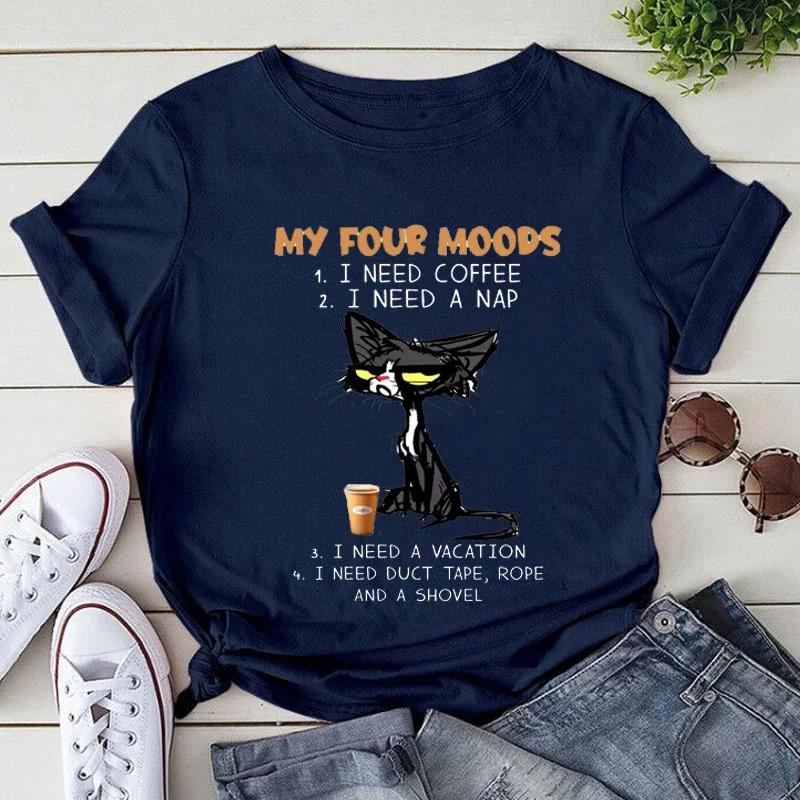 My Four Moods Lazy Cat Anime Tops Short Sleeves Unisexs Tshirts Tops Cute Coffee Black Sleepy Cat Unisex Tops Y2k Short Sleeves 4XL
My Four Moods Lazy Cat Anime Tops Short Sleeves Unisexs Tshirts Tops Cute Coffee Black Sleepy Cat Unisex Tops Y2k Short Sleeves 4XL