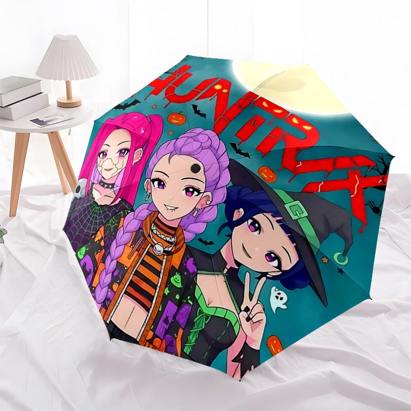1pc Halloween Theme Auto Open Close Umbrella with Convenient Three-Fold Design, 8-Bone Iron Frame, Outdoor Umbrella, Festival Gift for Fans, Travelers
1pc Halloween Theme Auto Open Close Umbrella with Convenient Three-Fold Design, 8-Bone Iron Frame, Outdoor Umbrella, Festival Gift for Fans, Travelers
