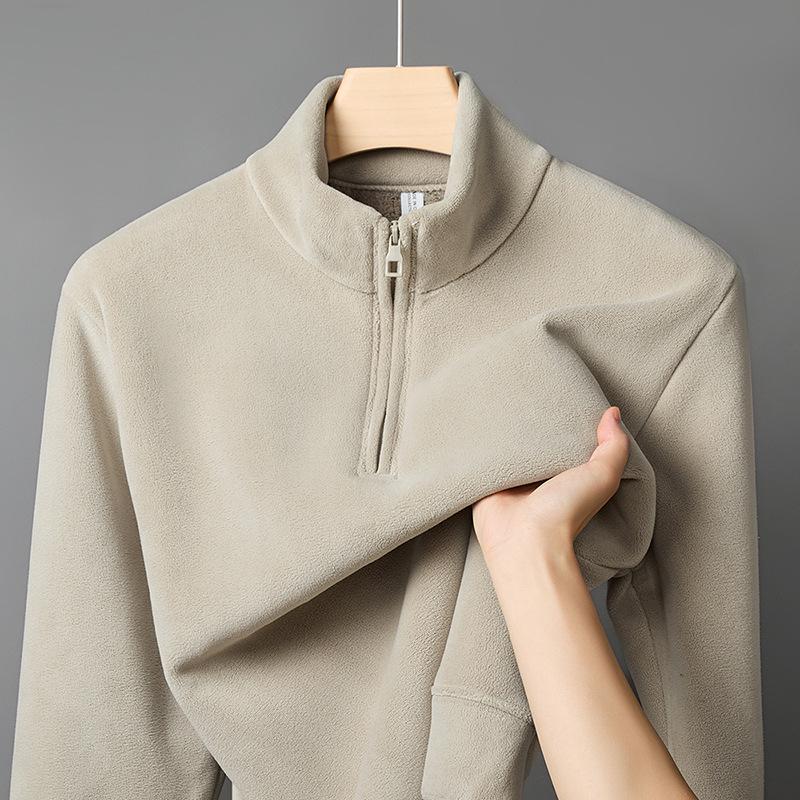 Men s Flannel Fleece Half-Zip Sweatshirt: Warm, Thickened, Stand Collar, Autumn/Winter Style L (90-110 lbs) верблюд
Men s Flannel Fleece Half-Zip Sweatshirt: Warm, Thickened, Stand Collar, Autumn/Winter Style L (90-110 lbs) верблюд