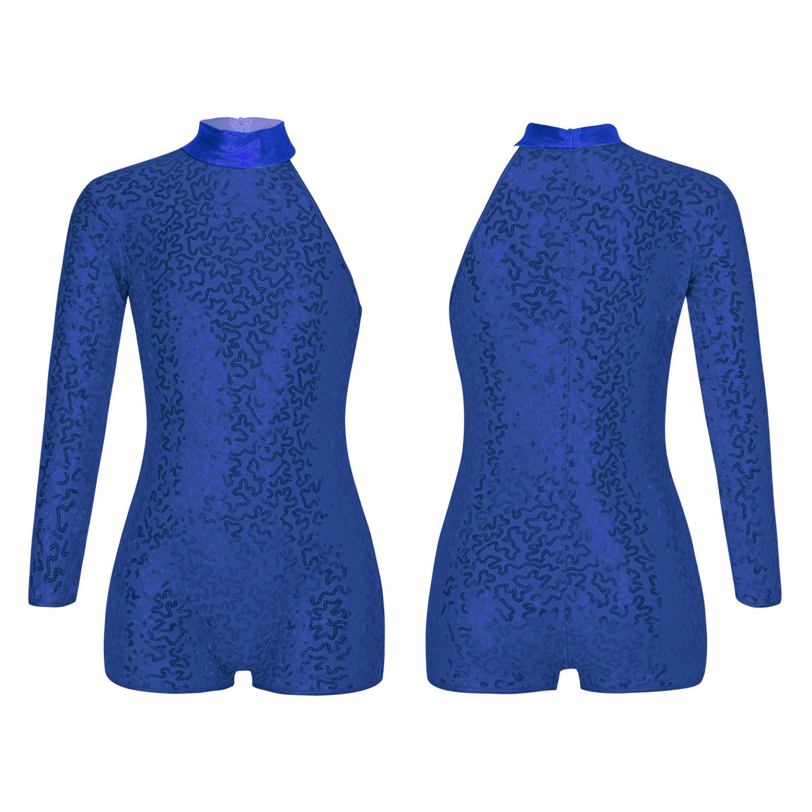 Детский гимнастический купальник с длинными рукавами и блестками для девочек, короткий комбинезон для балета и танцев 15-16 Years синий
Детский гимнастический купальник с длинными рукавами и блестками для девочек, короткий комбинезон для балета и танцев 15-16 Years синий