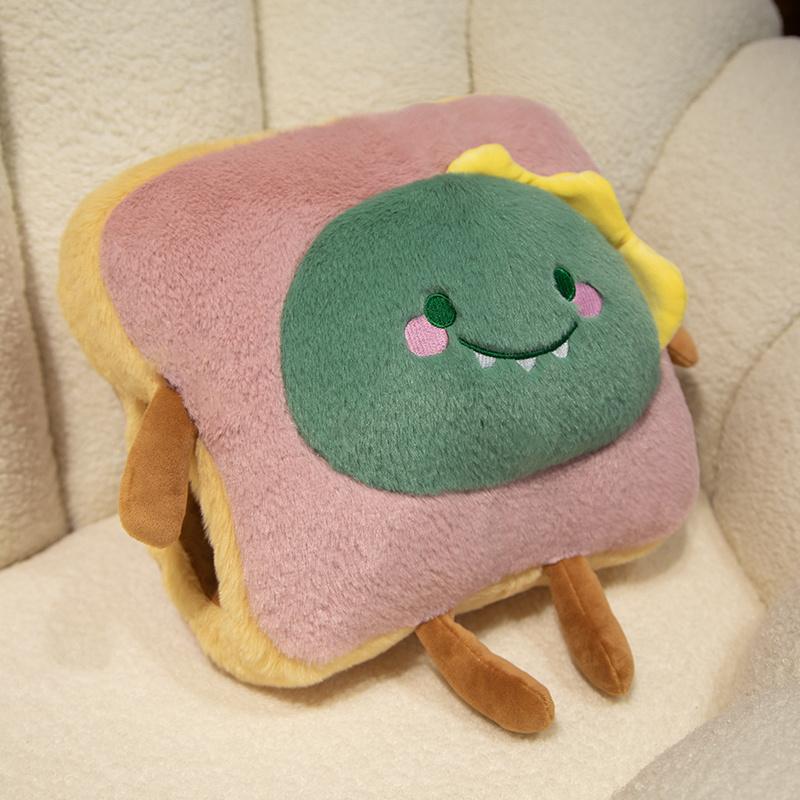Plush Bread Pillow Cute Cartoon Food Pig Rabbit Toast Soft Texture Doll Warm Hand Pillow Cushion Home Decoration Playthings Birthday Surprise Gift 33cm
Plush Bread Pillow Cute Cartoon Food Pig Rabbit Toast Soft Texture Doll Warm Hand Pillow Cushion Home Decoration Playthings Birthday Surprise Gift 33cm