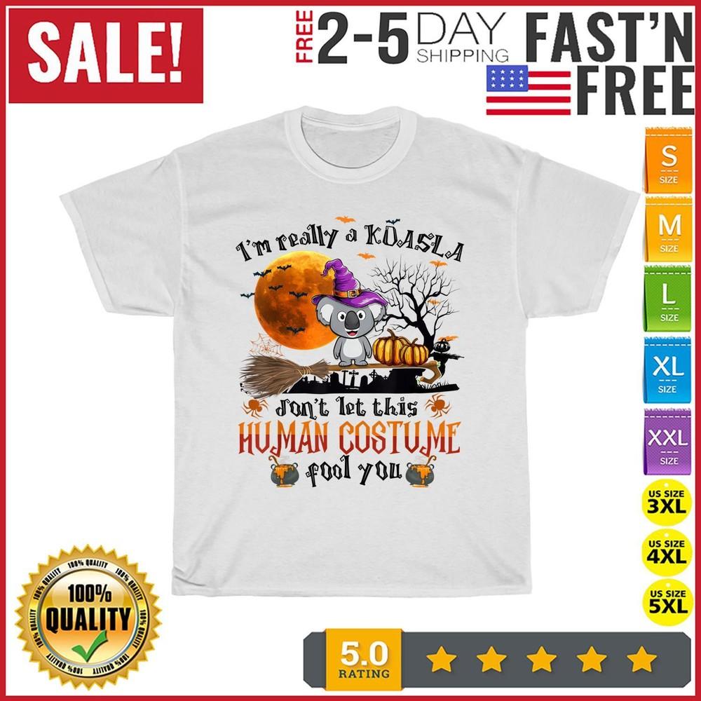 I m Really A Koala Halloween Human Costume Vintage T Shirt Men Women Fashion NEW XL
I m Really A Koala Halloween Human Costume Vintage T Shirt Men Women Fashion NEW XL