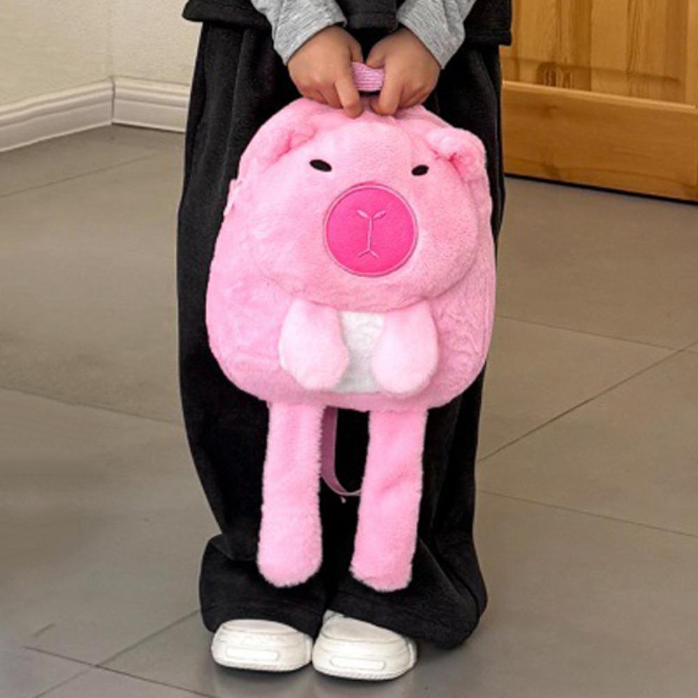 Long Leg Capybara Plush Backpack Animal Cute Shoulder Bag Capybara Plush Bag Kids Birthday Gift style 4
Long Leg Capybara Plush Backpack Animal Cute Shoulder Bag Capybara Plush Bag Kids Birthday Gift style 4