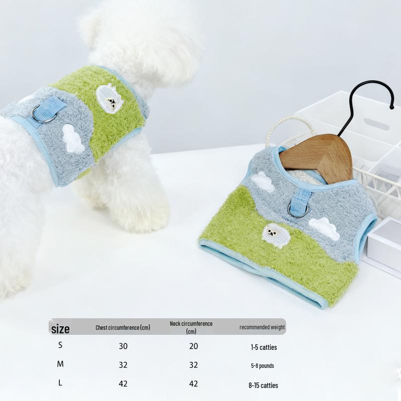 Cartoon Animal Wool Ball Pet Leash and Anti-Pull Dog Harness for Cats and Dogs Medium
Cartoon Animal Wool Ball Pet Leash and Anti-Pull Dog Harness for Cats and Dogs Medium