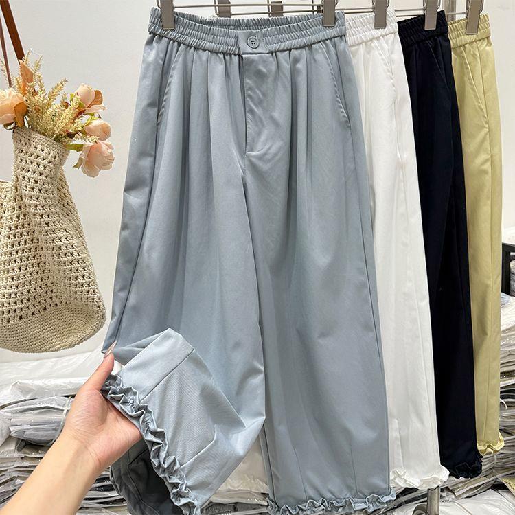 Korean Style Sweet Lace Wide-Leg Pants - 2026 Summer High-Waisted Slimming Casual Fit 2XL (for 70-77.5 kg)
Korean Style Sweet Lace Wide-Leg Pants - 2026 Summer High-Waisted Slimming Casual Fit 2XL (for 70-77.5 kg)
