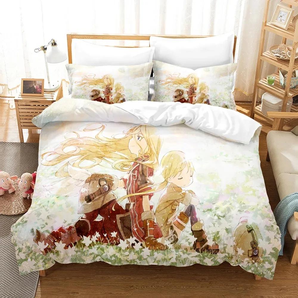 Comforter 3D Anime Made In Abyss Bedding Sets With Twin Full Queen King Bedclothes For Home Textiles Comforter (quilt)-EU Single(135*200cm)3pcs
Comforter 3D Anime Made In Abyss Bedding Sets With Twin Full Queen King Bedclothes For Home Textiles Comforter (quilt)-EU Single(135*200cm)3pcs
