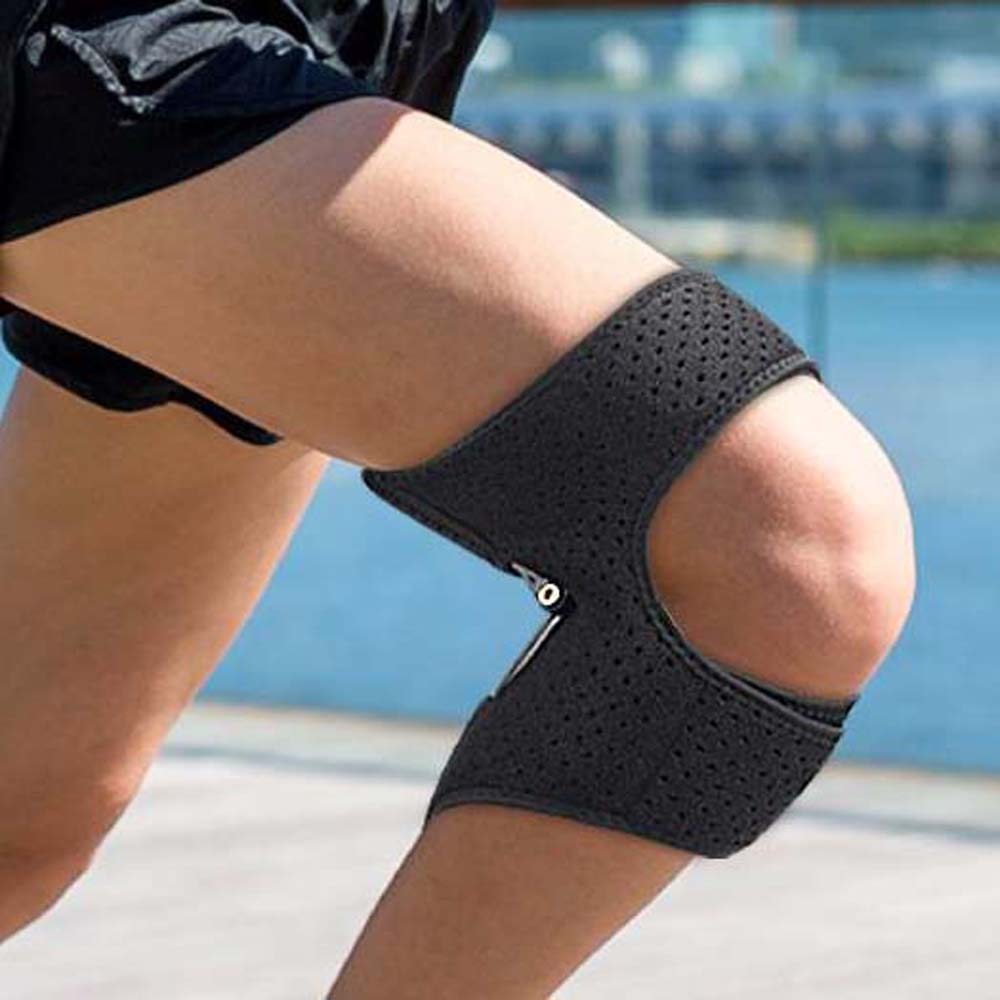 Fitness Protector Patella Knee Pad Compression Sleeve Patella Knee Wrap Breathable Unisex чорний
Fitness Protector Patella Knee Pad Compression Sleeve Patella Knee Wrap Breathable Unisex чорний