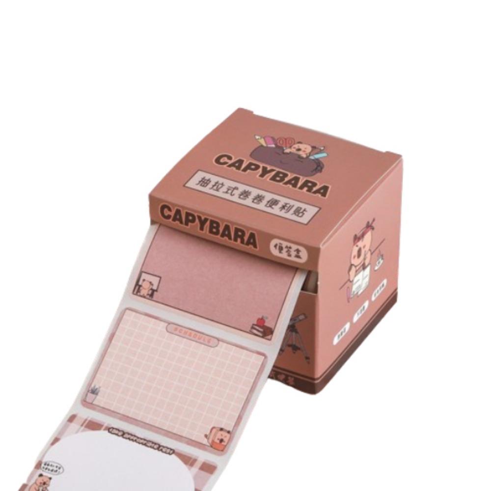 Креативні стікери з капібарою Каваї Мультяшні блокноти Висувні стікери Назад до школи Style 2
Креативні стікери з капібарою Каваї Мультяшні блокноти Висувні стікери Назад до школи Style 2