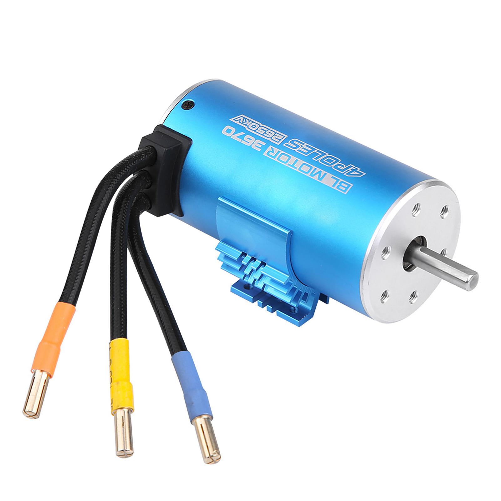 4 Pole 12 Slot 3670 2650KV Waterproof Brushless Motor With Heatsink for 18 110 Scale RC Car
4 Pole 12 Slot 3670 2650KV Waterproof Brushless Motor With Heatsink for 18 110 Scale RC Car