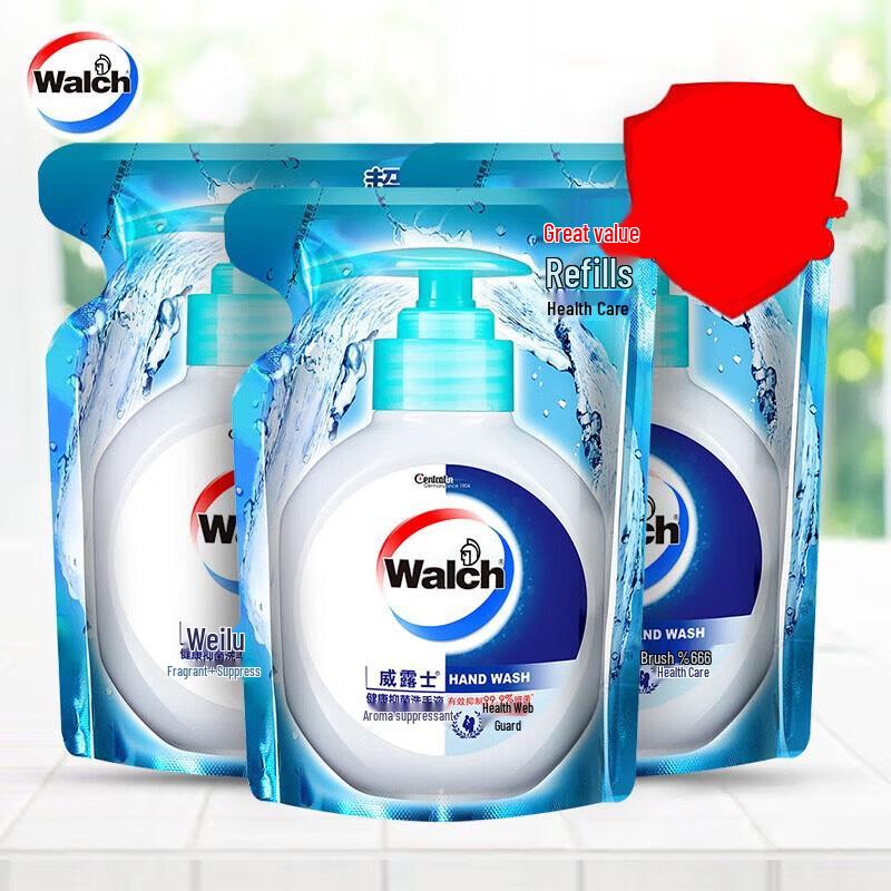 Walch Healthy Care Antibacterial Hand Soap Refill
Walch Healthy Care Antibacterial Hand Soap Refill