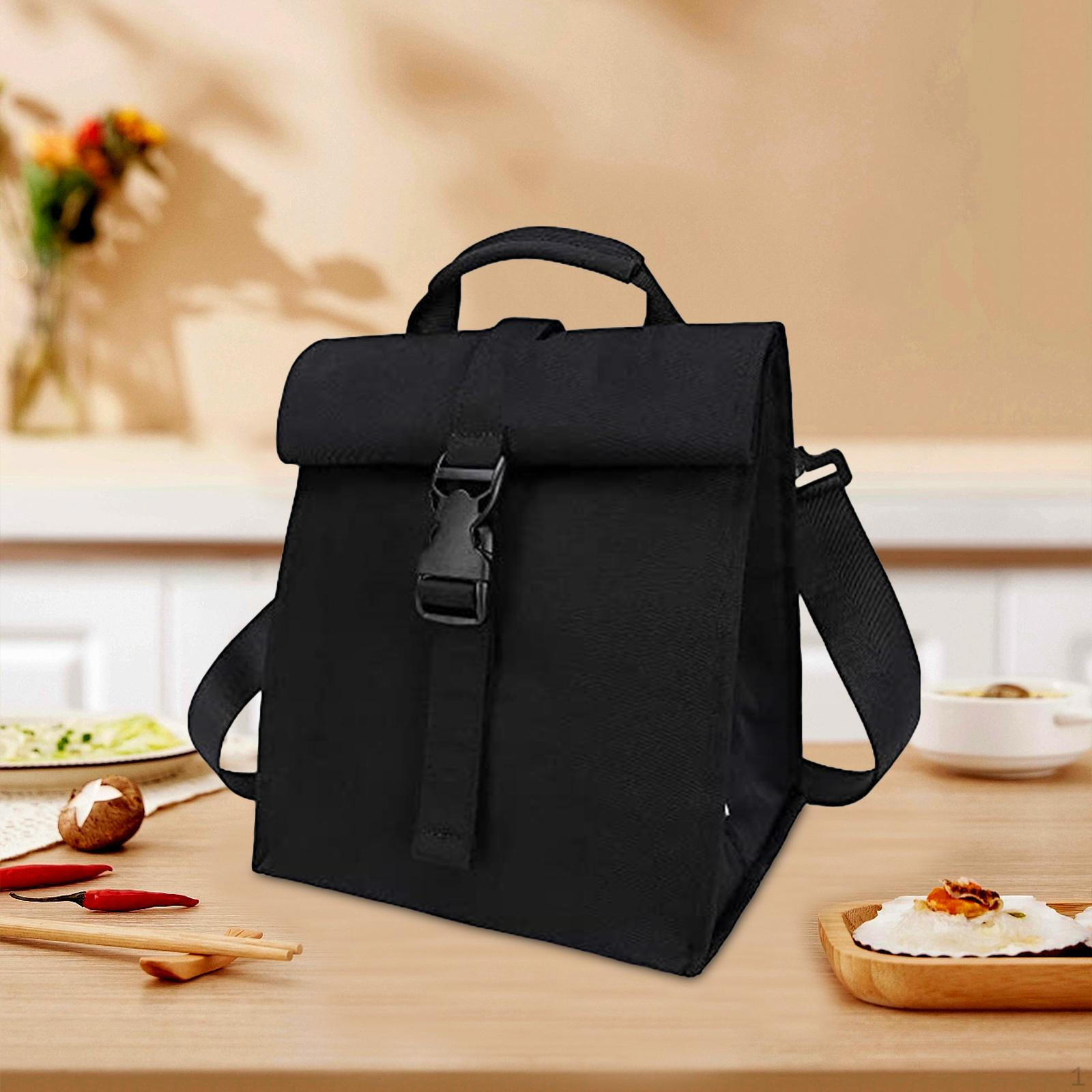 Изолированная термосумка 600D Oxford Cloth Tote Handbag для пикника, пляжа, офиса чёрный
Изолированная термосумка 600D Oxford Cloth Tote Handbag для пикника, пляжа, офиса чёрный