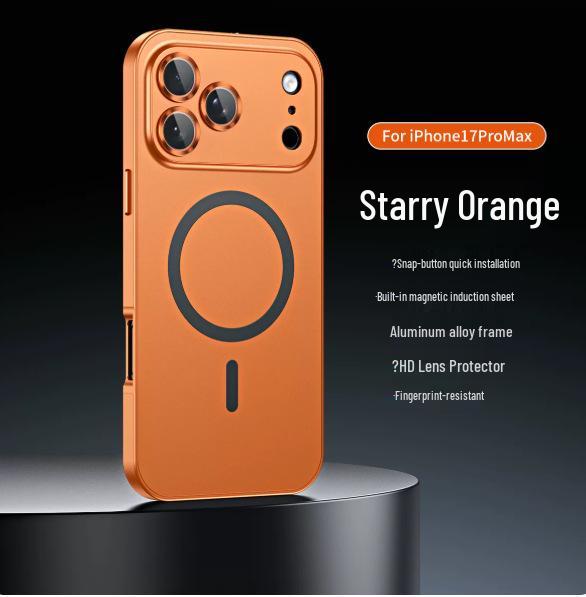 King Metal Buckle Apple 17pro/17promax Magnetic Anti-Fall Frosted Phone Case 13promax
King Metal Buckle Apple 17pro/17promax Magnetic Anti-Fall Frosted Phone Case 13promax