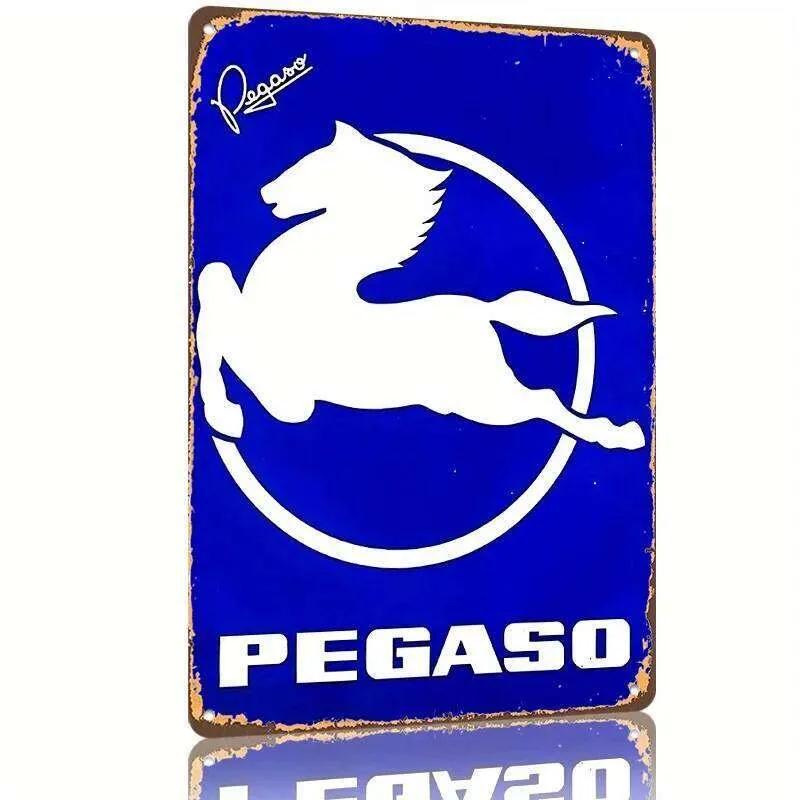 Vintage Pegaso Horse Metal Sign - Retro Spanish Truck Logo Wall Art, Blue & White Tin for Garage, Man Cave, Bar 26T0104 26T0104 20x30cm
Vintage Pegaso Horse Metal Sign - Retro Spanish Truck Logo Wall Art, Blue & White Tin for Garage, Man Cave, Bar 26T0104 26T0104 20x30cm