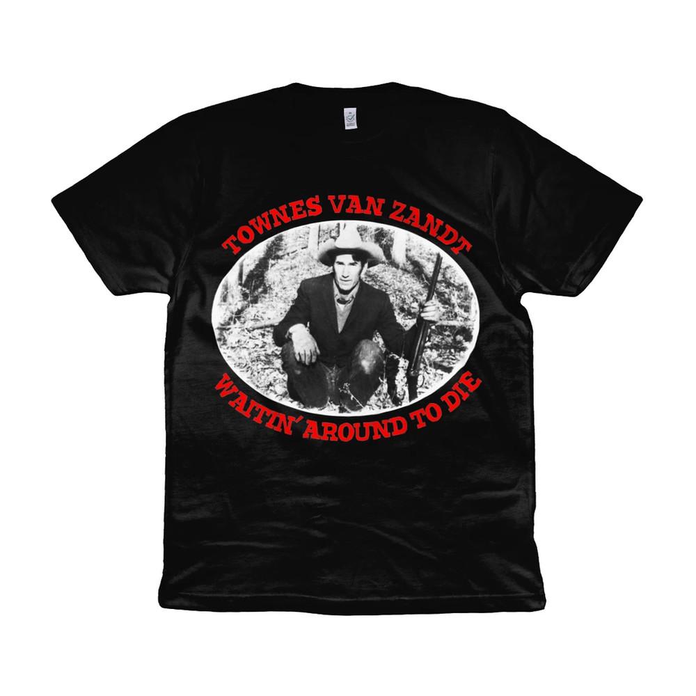Townes Van Zandt - Waitin Around To Die - Organic T-Shirt - Red Text L
Townes Van Zandt - Waitin Around To Die - Organic T-Shirt - Red Text L