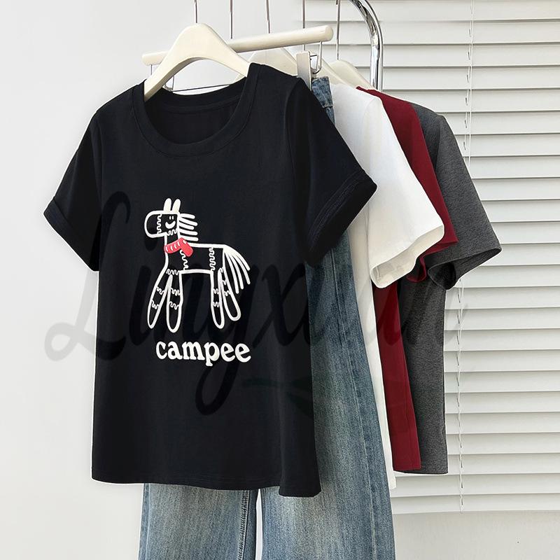 Summer 2026 Plus Size Women s Casual Cartoon Print Round Neck Short Sleeve T-shirt L
Summer 2026 Plus Size Women s Casual Cartoon Print Round Neck Short Sleeve T-shirt L