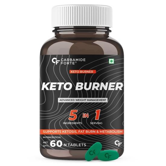 Carbamide Forte Keto Fat Burner & Natural Weight Loss Supplement For Women And Men - 60 Veg Tablets, 500 Grams, 30 Servings
Carbamide Forte Keto Fat Burner & Natural Weight Loss Supplement For Women And Men - 60 Veg Tablets, 500 Grams, 30 Servings