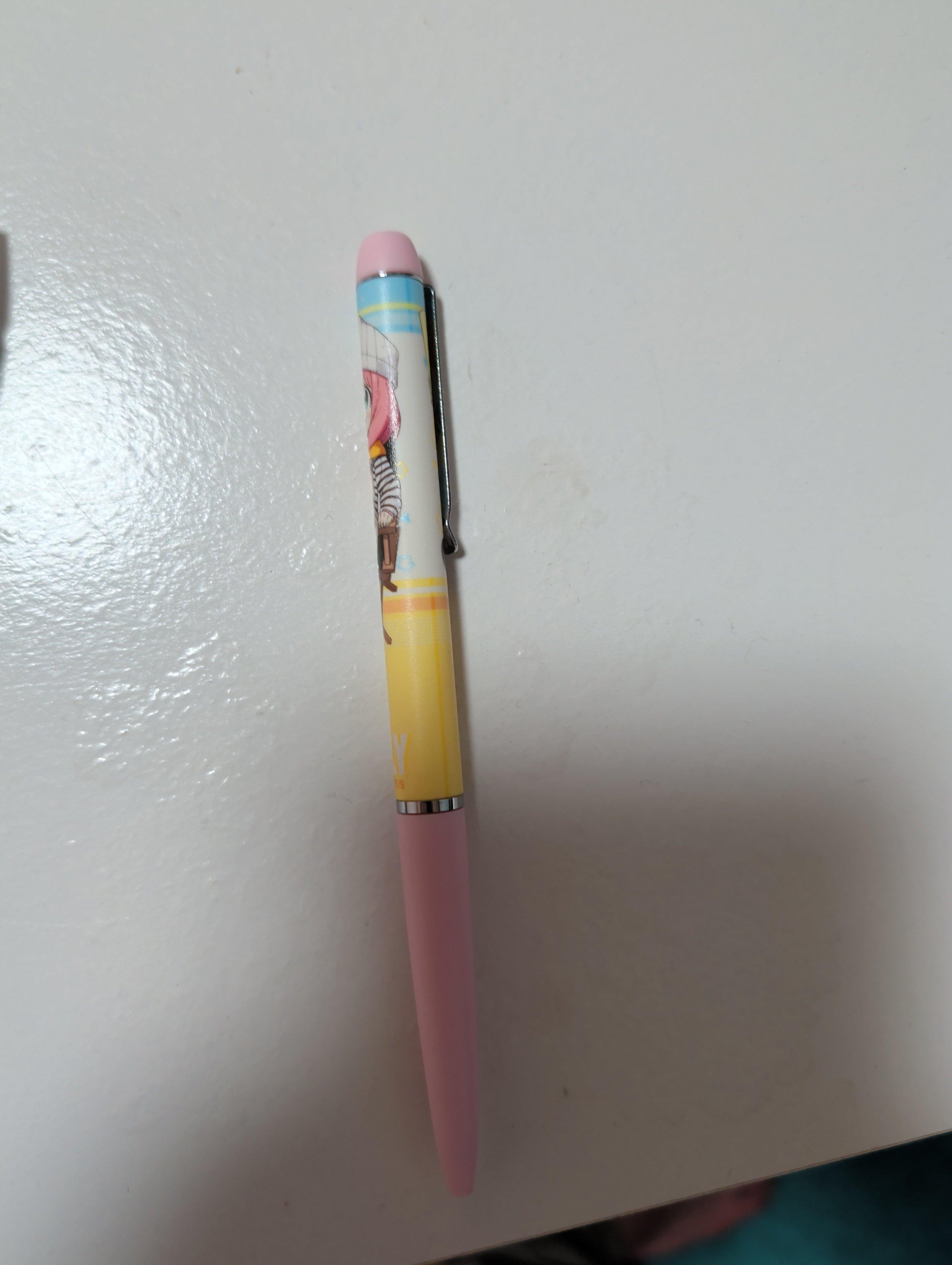 Pink Anime Character Ballpoint Pen with Glossy Finish & Metal Clip - Collectible Art Pen
Pink Anime Character Ballpoint Pen with Glossy Finish & Metal Clip - Collectible Art Pen