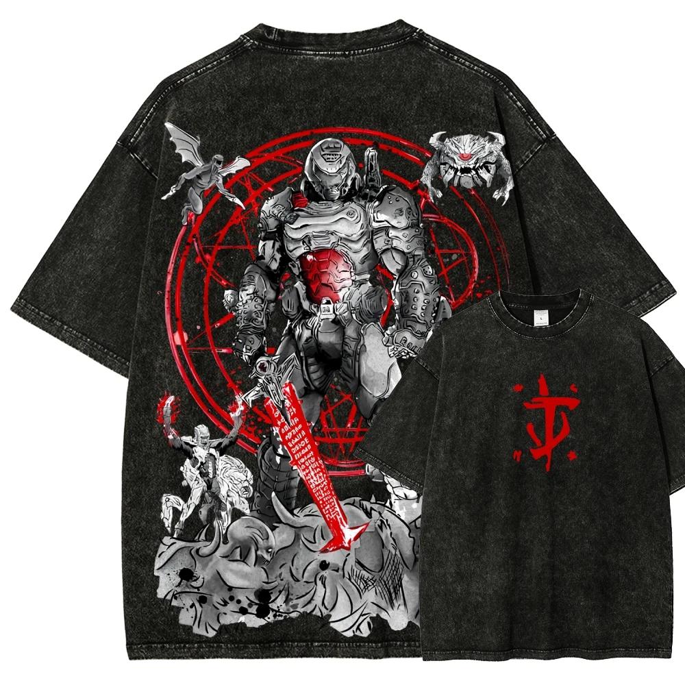 Doom Anime Lover Washed T-shirt Year Round Clothing New Model Personality Clothes Plus Size Unisex High Quality Hot Product Soft L белый
Doom Anime Lover Washed T-shirt Year Round Clothing New Model Personality Clothes Plus Size Unisex High Quality Hot Product Soft L белый