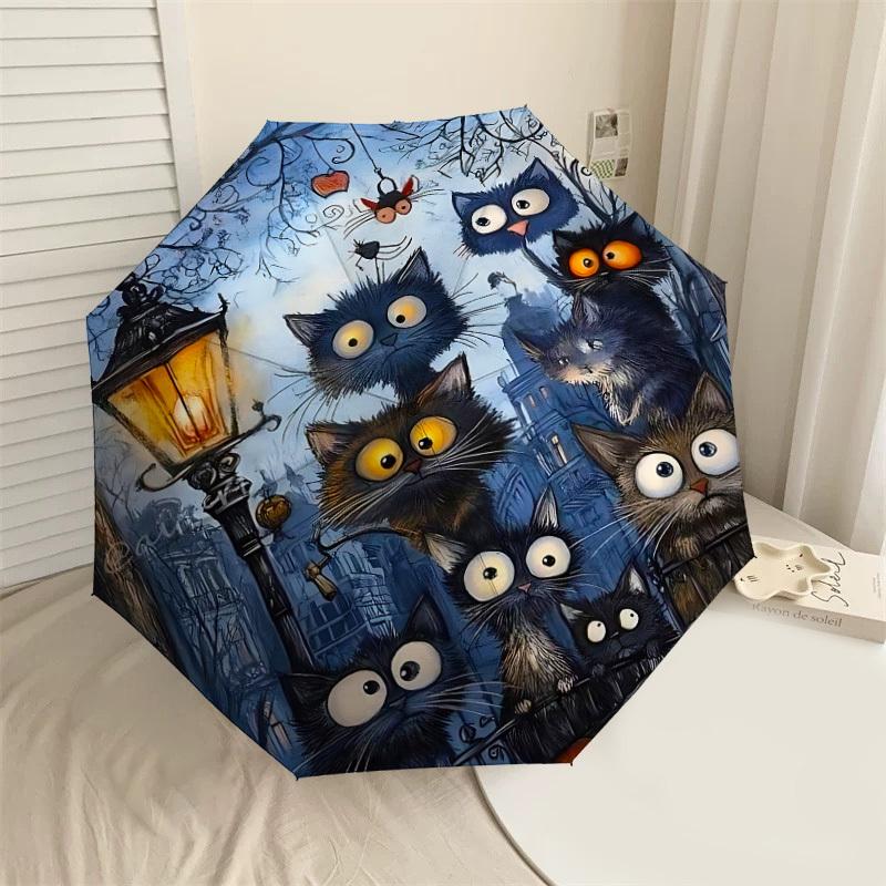 1PC cat streetlamp Automatic Open/Close Umbrella with Windproof, 8-Rib Sturdy Canopy, Durable Ribs, Fashionable Design, 1313a
1PC cat streetlamp Automatic Open/Close Umbrella with Windproof, 8-Rib Sturdy Canopy, Durable Ribs, Fashionable Design, 1313a