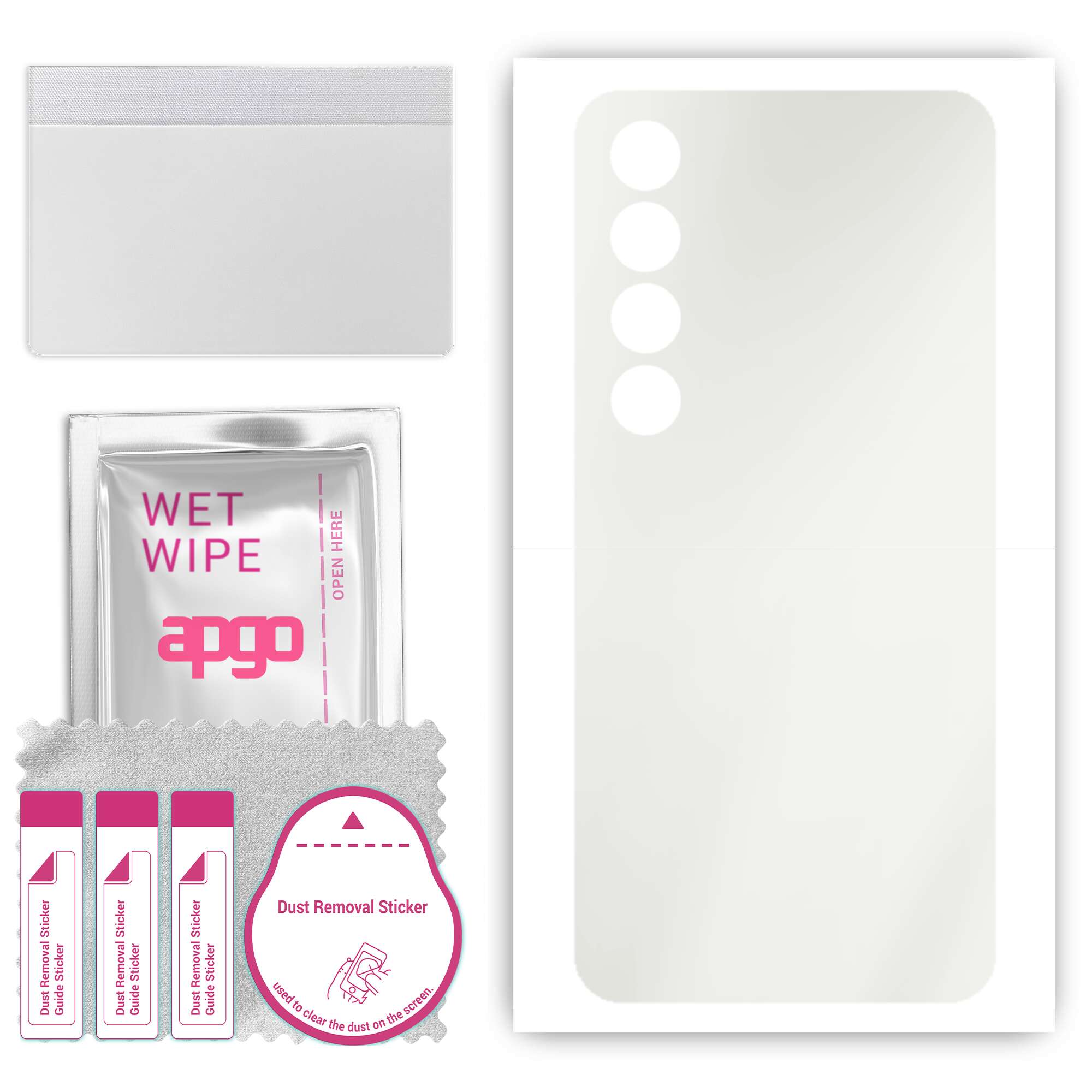apgo MATTE Protective Skin Sticker for the back compatible with Meizu 20 Infinity, Wrap Film, Hydrogel Film, Flexible, Soft TPU with positioning layer
apgo MATTE Protective Skin Sticker for the back compatible with Meizu 20 Infinity, Wrap Film, Hydrogel Film, Flexible, Soft TPU with positioning layer