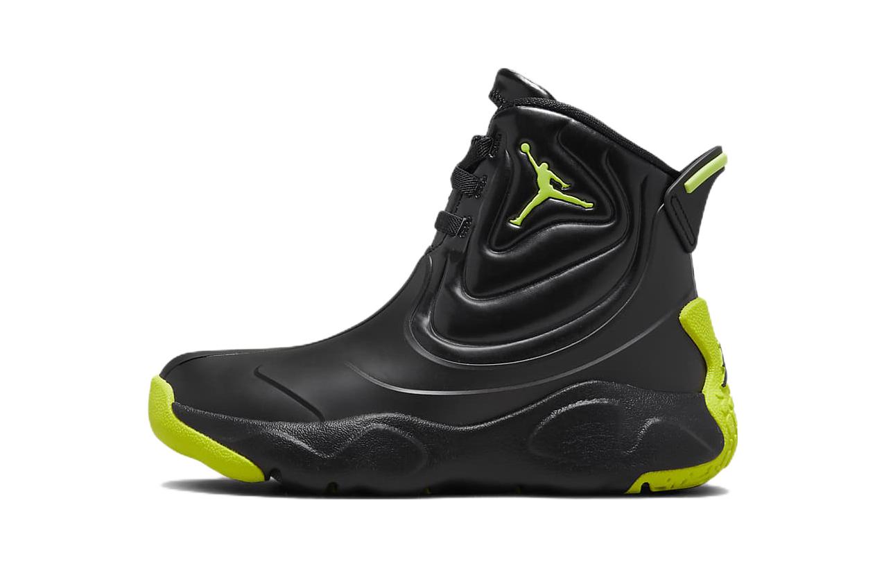 Jordan Drip 23 Slip Resistant Cushioning Abrasion Resistant High top Kids Outdoor Shoes Black Green CT5798-001 35
Jordan Drip 23 Slip Resistant Cushioning Abrasion Resistant High top Kids Outdoor Shoes Black Green CT5798-001 35
