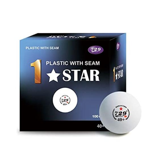 Friendship 729 1 Star Training Balls, Pack of 100, Table Tennis Balls, Practice Balls, Plastic, 40mm Balls
Friendship 729 1 Star Training Balls, Pack of 100, Table Tennis Balls, Practice Balls, Plastic, 40mm Balls