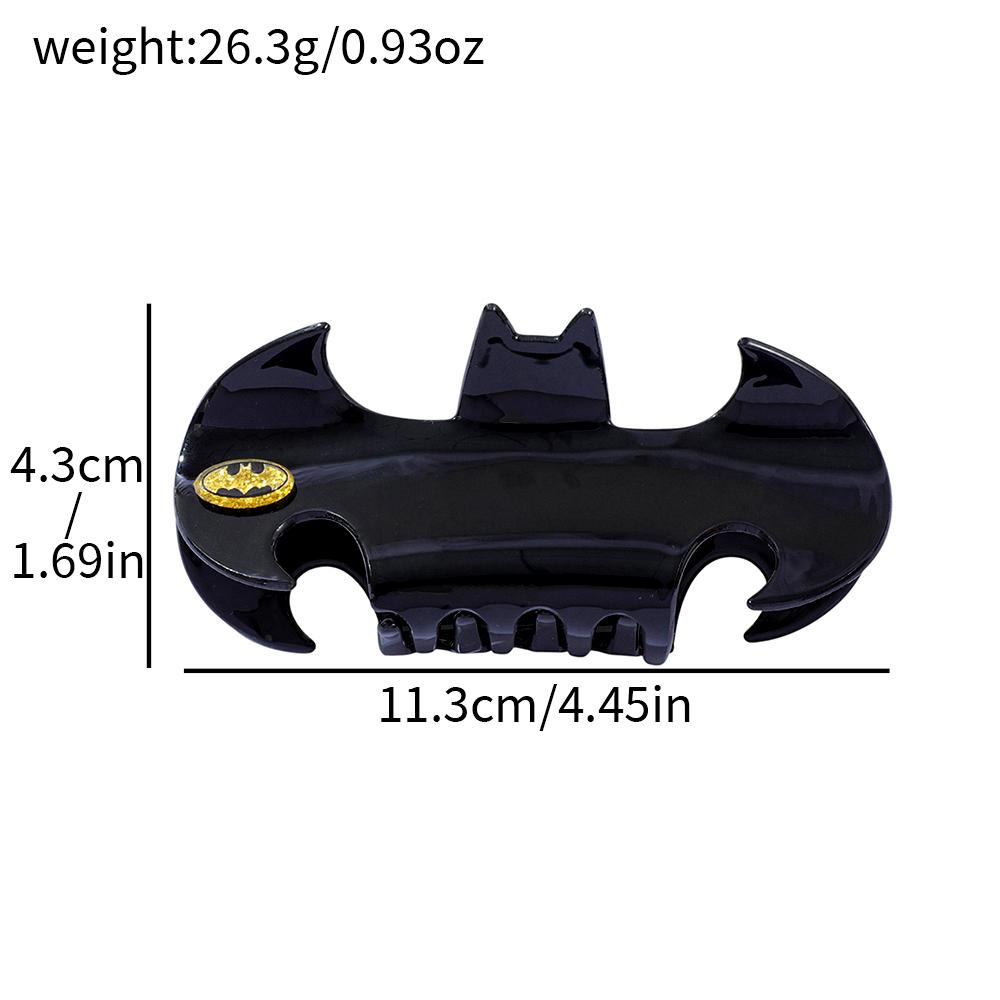 Black Bat Hair Claw Stylish Personality Hair Claw Clamp Secure Hair Updo Hair Clip Gift
Black Bat Hair Claw Stylish Personality Hair Claw Clamp Secure Hair Updo Hair Clip Gift
