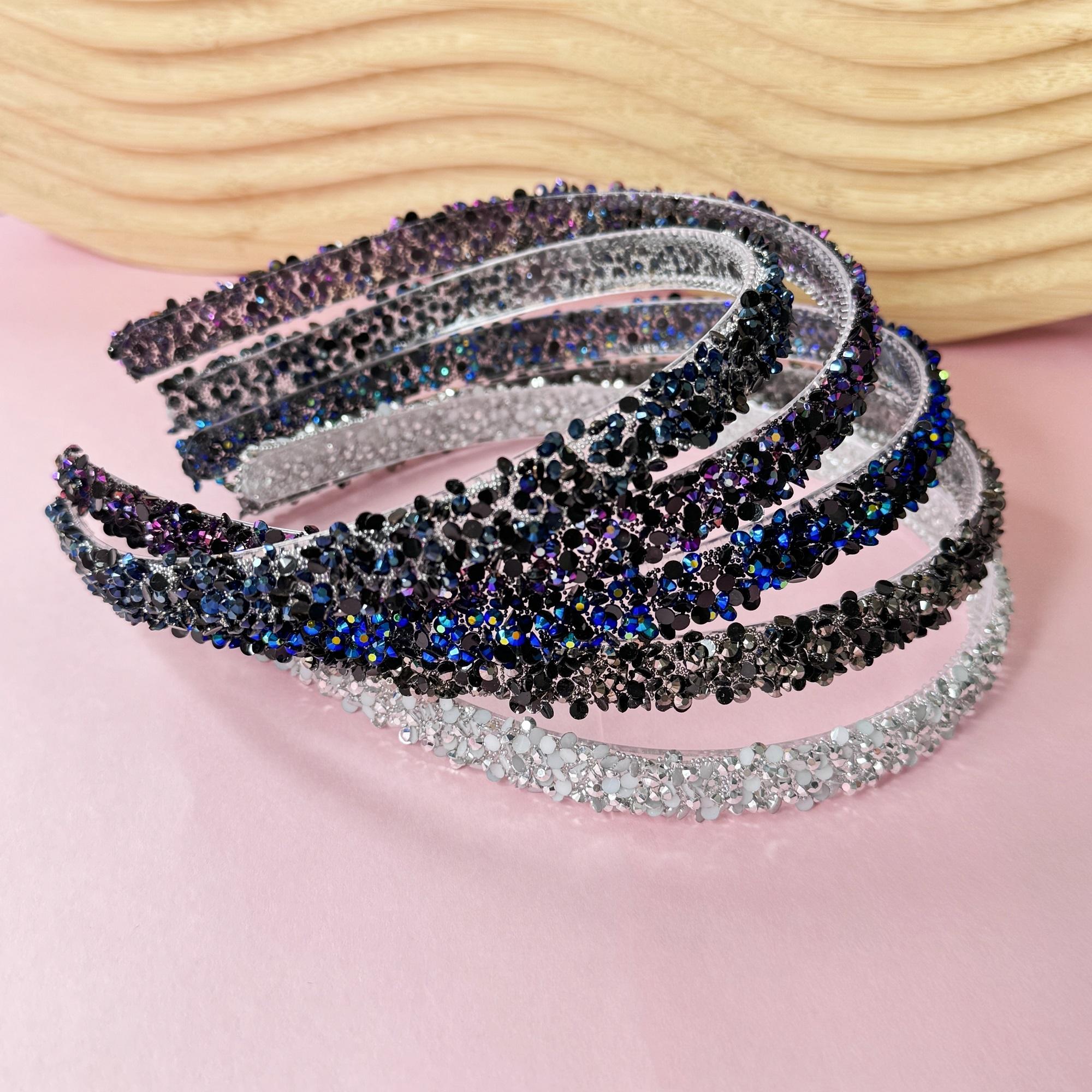 5 шт. обруч для волос со стразами, модный женский головной убор, нескользящий, с зубчиками, повязка на голову, блестящий ободок, аксессуары для волос
5 шт. обруч для волос со стразами, модный женский головной убор, нескользящий, с зубчиками, повязка на голову, блестящий ободок, аксессуары для волос