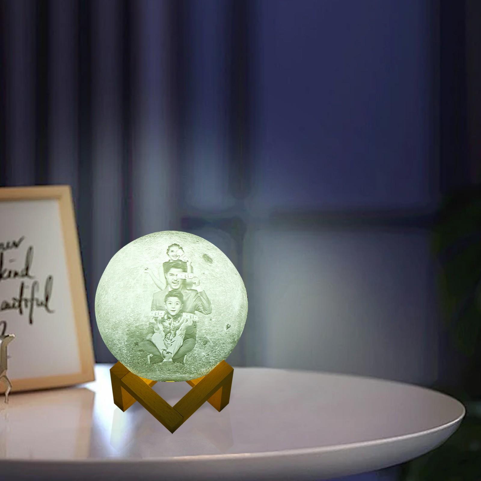 Personalized 3D Printed Moon Night Light 22
Personalized 3D Printed Moon Night Light 22