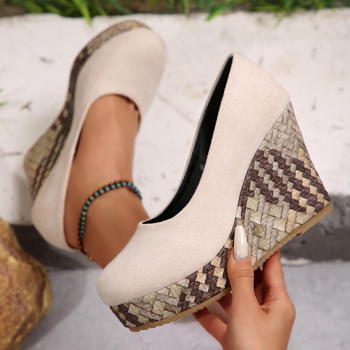 Fashion Women s Pumps Spring Autumn New Large Size Slip on Platform Wedge Shoes Comfortable Height Increase Non Slip Casual Single Shoes 43 бежевый
Fashion Women s Pumps Spring Autumn New Large Size Slip on Platform Wedge Shoes Comfortable Height Increase Non Slip Casual Single Shoes 43 бежевый