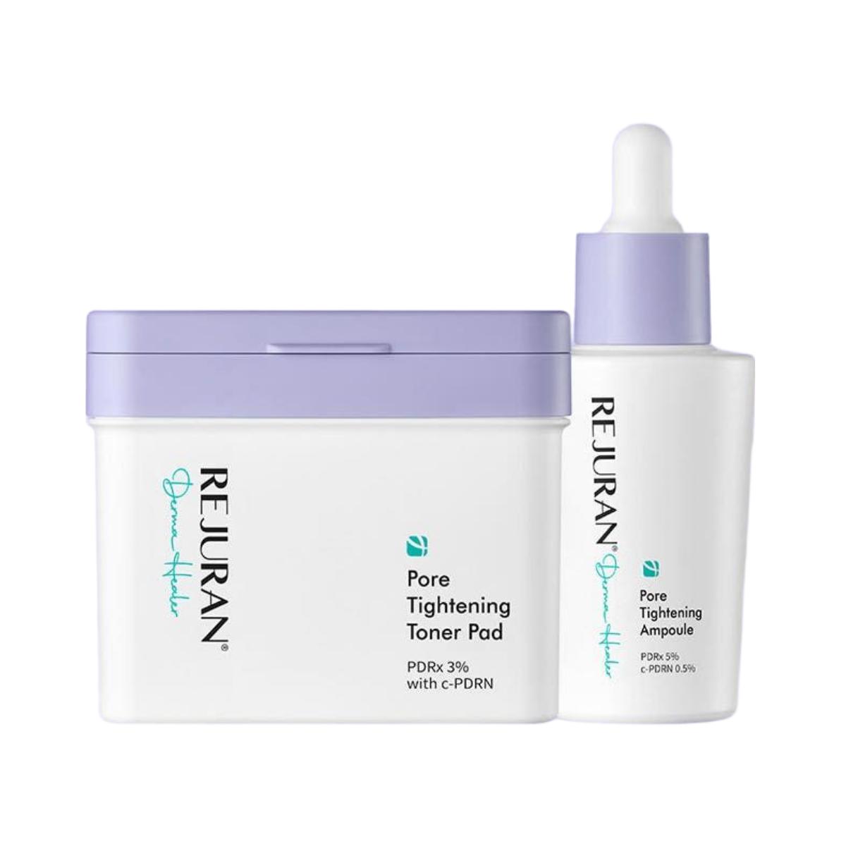 REJURAN Derma Healer Тонер-пэды для сужения пор и ампула, набор из 2 предметов, дуэт для очищения и увлажнения кожи, 60 шт. + 30 мл
REJURAN Derma Healer Тонер-пэды для сужения пор и ампула, набор из 2 предметов, дуэт для очищения и увлажнения кожи, 60 шт. + 30 мл