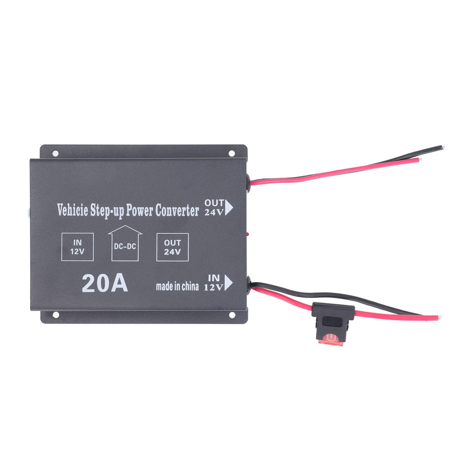Car Power Supply Converter DC to DC Step Up Voltage Power Supply Converter Transformer 12V to 24V
Car Power Supply Converter DC to DC Step Up Voltage Power Supply Converter Transformer 12V to 24V