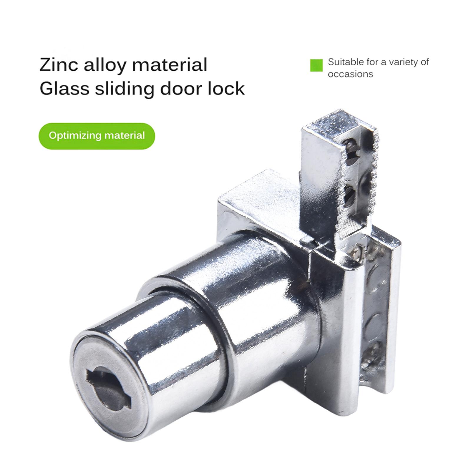 Door Lock Glass Lock Silver Sliding 2pcs Key Anti-Rust Cabinet Sliding Counter Cupboard Display For 5-8mm Glass China Mainland
Door Lock Glass Lock Silver Sliding 2pcs Key Anti-Rust Cabinet Sliding Counter Cupboard Display For 5-8mm Glass China Mainland