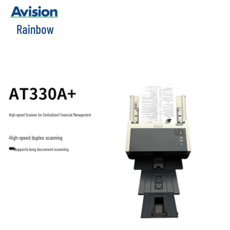 Avision AT330A+ High-Speed Document Scanner CN plug (adapter included)
Avision AT330A+ High-Speed Document Scanner CN plug (adapter included)