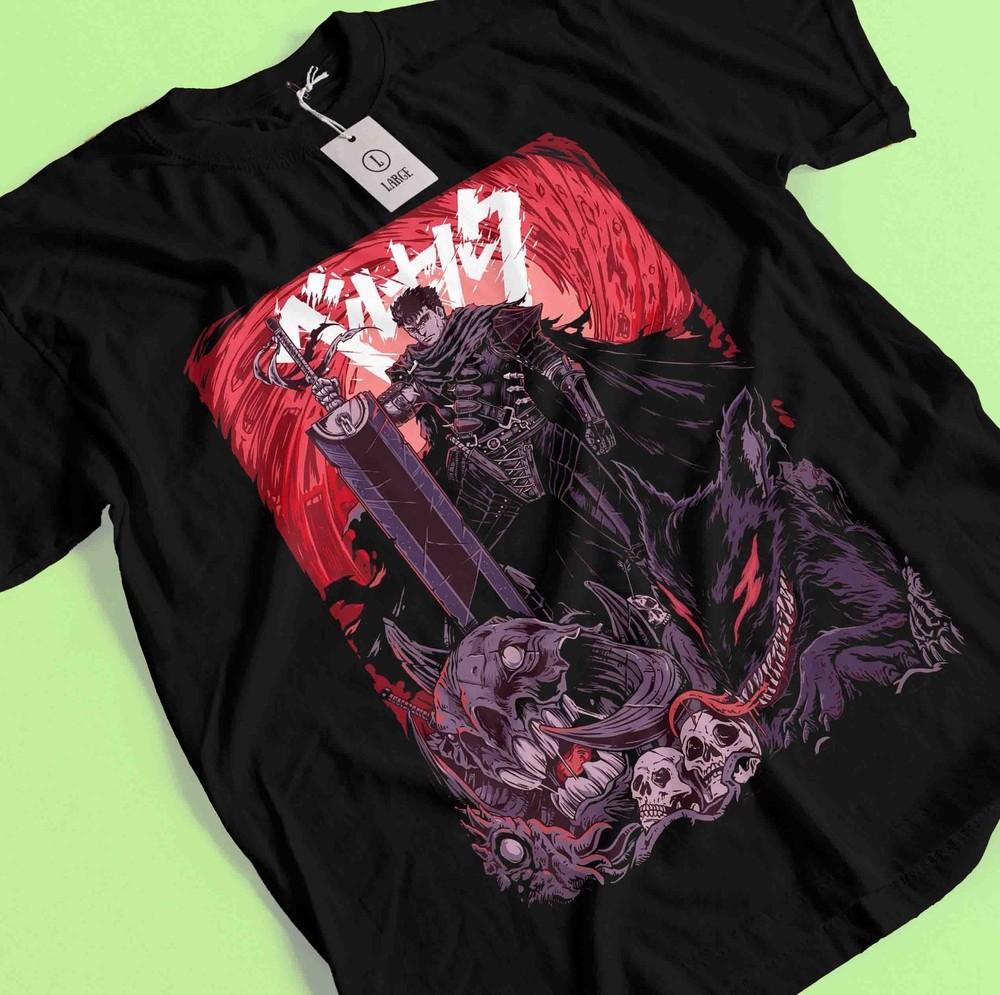 Berserk T-Shirt, Japanese Anime Tshirt Guts Manga Shirt, Casca Shirt Anime Tee 4XL
Berserk T-Shirt, Japanese Anime Tshirt Guts Manga Shirt, Casca Shirt Anime Tee 4XL