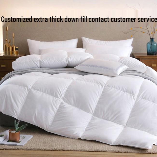 Star Hotel White Goose Down Quilt: 95% Down, Cotton, All-Season, Thickened Winter Comforter 150x200 cm
Star Hotel White Goose Down Quilt: 95% Down, Cotton, All-Season, Thickened Winter Comforter 150x200 cm
