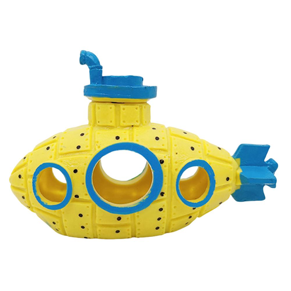 - Аквариум Подводная лодка Украшение Рыбка Убежище Аксессуары для Аквариума (желтый)
- Аквариум Подводная лодка Украшение Рыбка Убежище Аксессуары для Аквариума (желтый)