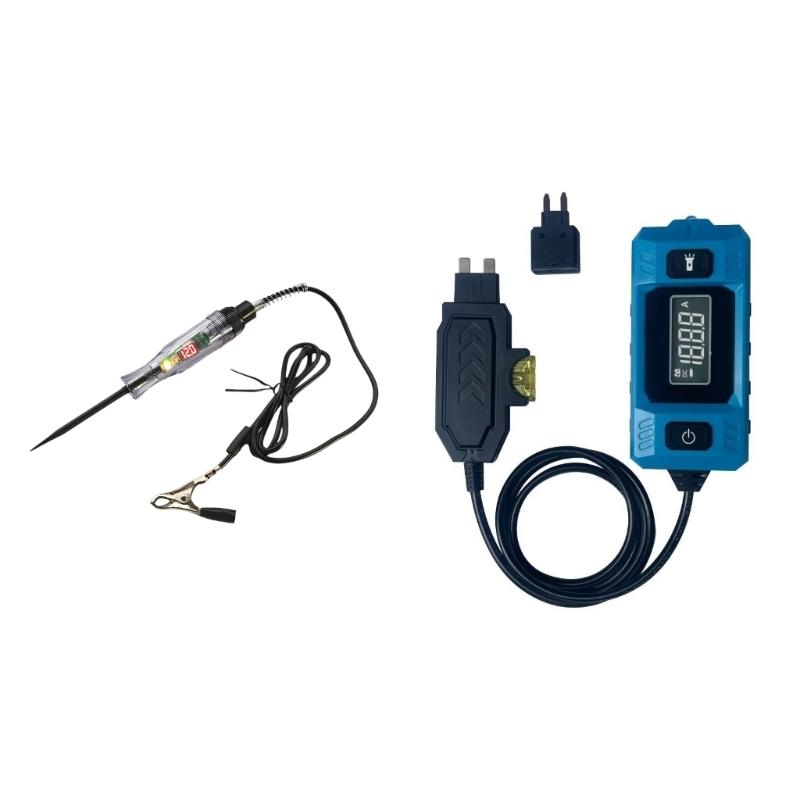 Car Fuses Tester And Digital Circuit Test Pen Set Automotive Fuses Circuit Tester Testing Tool with LCD display Enduring
Car Fuses Tester And Digital Circuit Test Pen Set Automotive Fuses Circuit Tester Testing Tool with LCD display Enduring