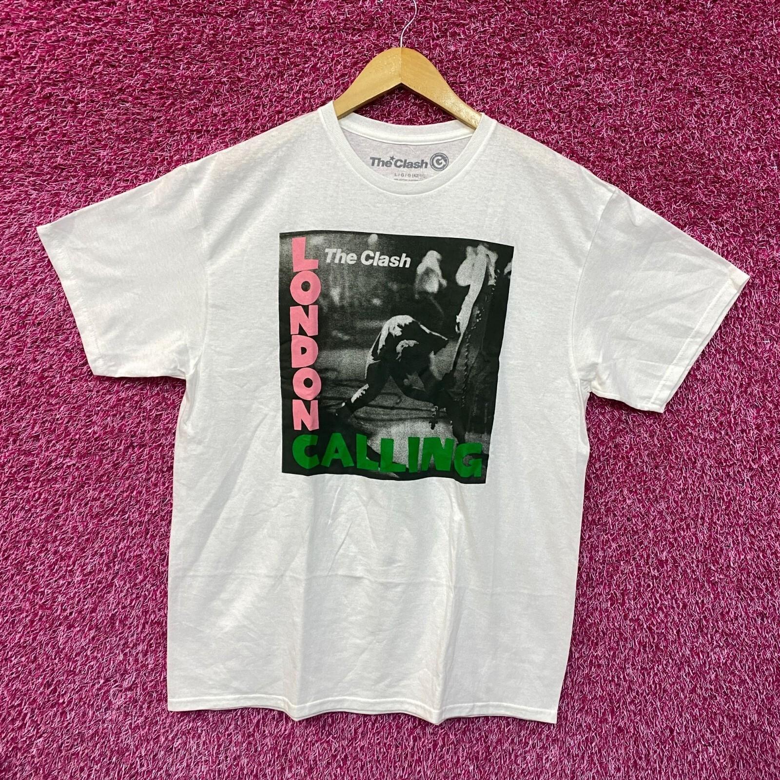 The Clash London Calling Album Cover Post Punk Band Tee large XXXXL
The Clash London Calling Album Cover Post Punk Band Tee large XXXXL